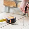 Tape Measurer & Screwdriver Thumbnail Tape Measurer & Screwdriver Thumbnail