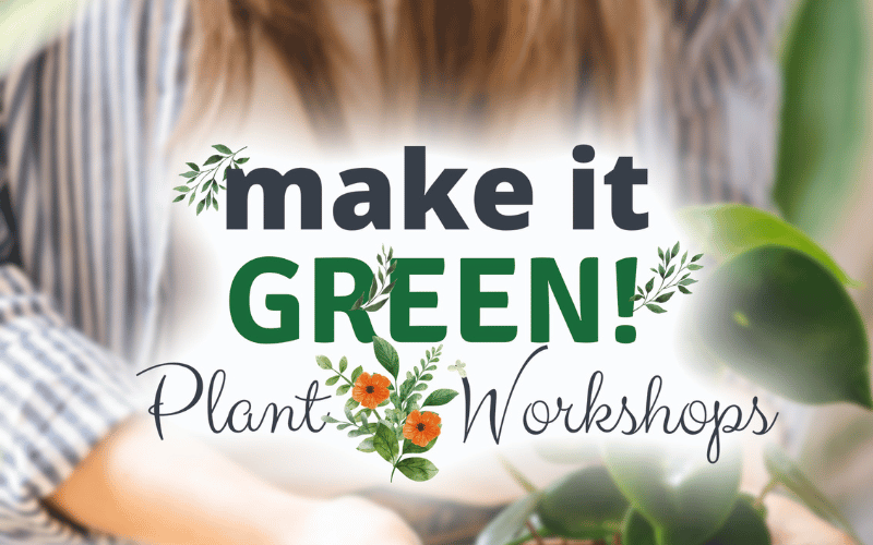 logo for a do-it-yourself plant workshop 