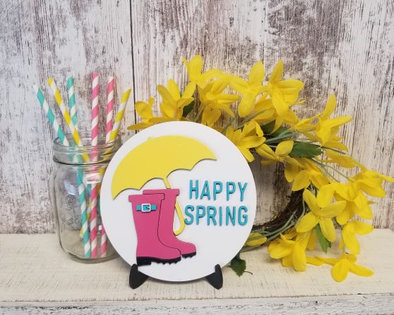 Happy Spring Sign