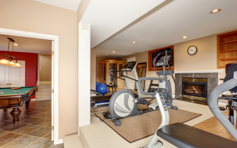 Dream Home Gym Tour  BEST BASEMENT GYM EVER! 