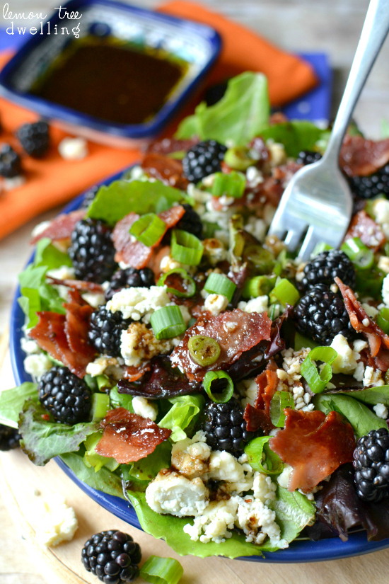 Salad_Blueberry Blackberry
