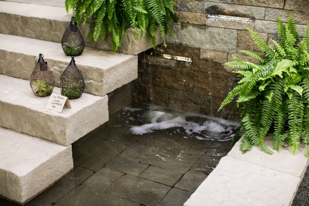 Backyard Getaways Image with Landscaping and Water