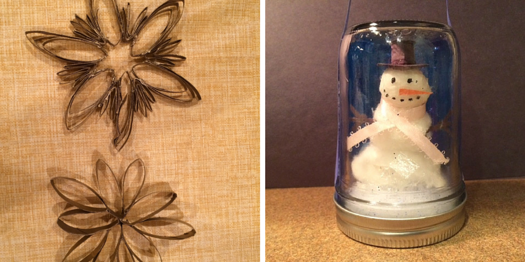 DIYOrnaments_Twitter3 Rustic Star Ornaments and Snowman in a Jar