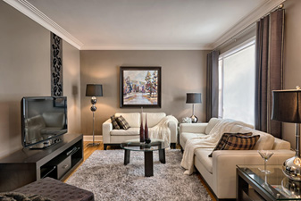 Glam Family Room Glam Family Room