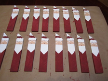 KarenOrnament7 Painting Santa's Face