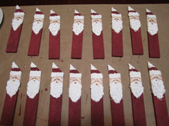 KarenOrnament9 Making Santa's Beard