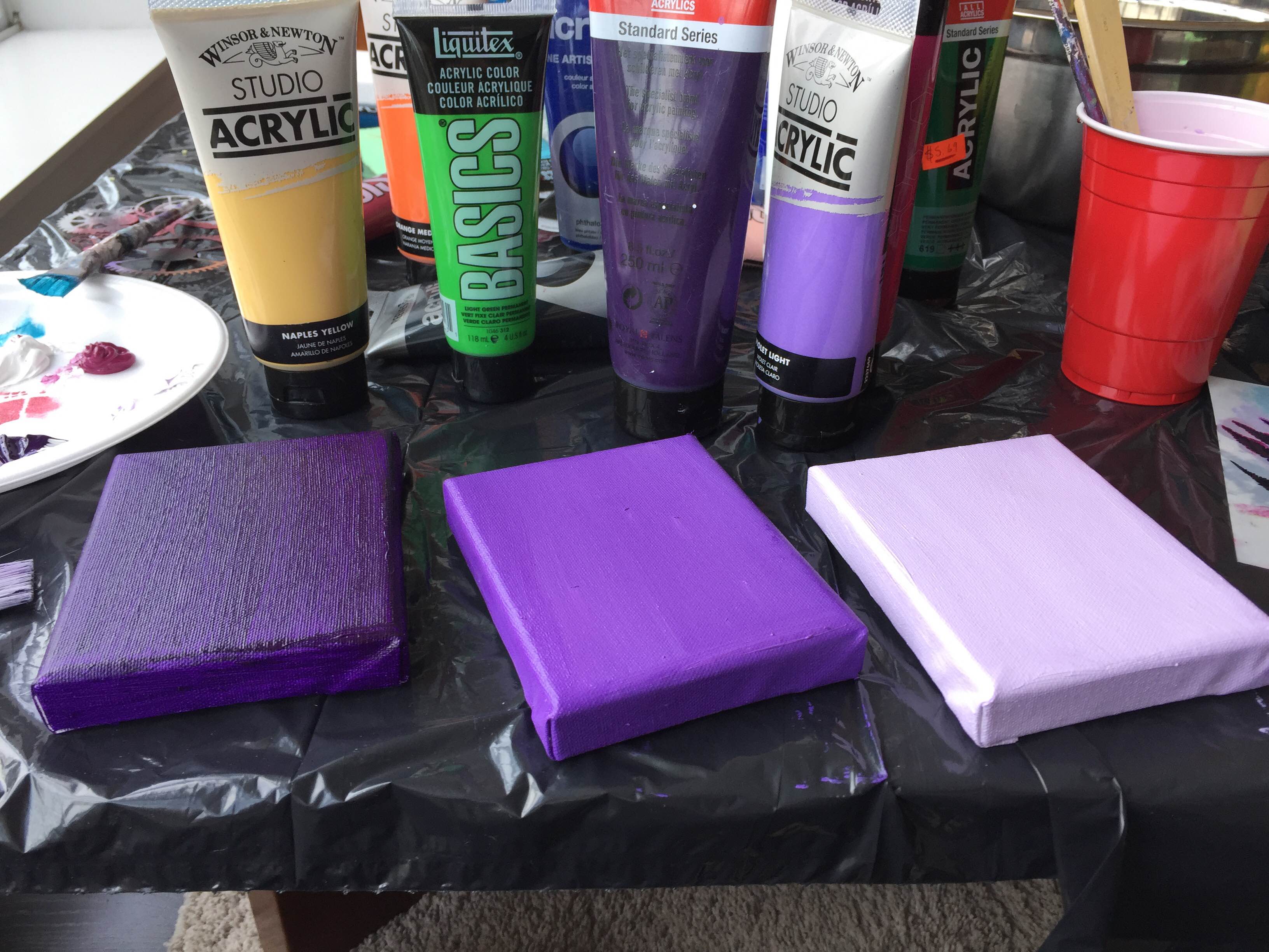 Ombre Canvases Ombre Canvases