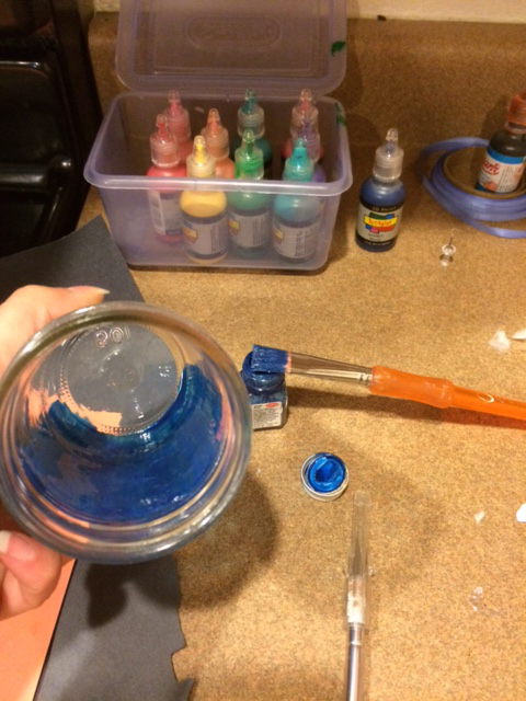 Step3 Painted Mason Jar