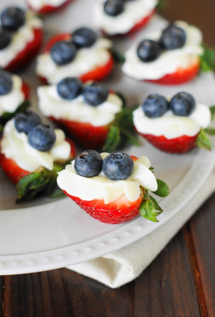 Strawberry Cheesecake Bites from The Kitchen Is My Playground