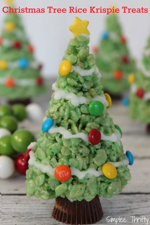 Rice Krispies Christmas Trees