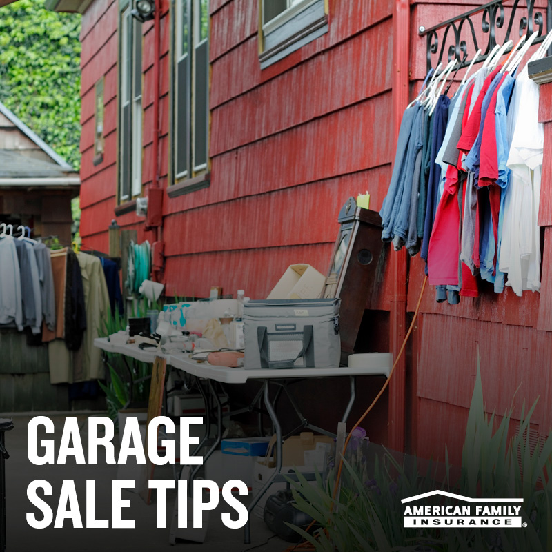 American Family Insurance Garage Sale Tips